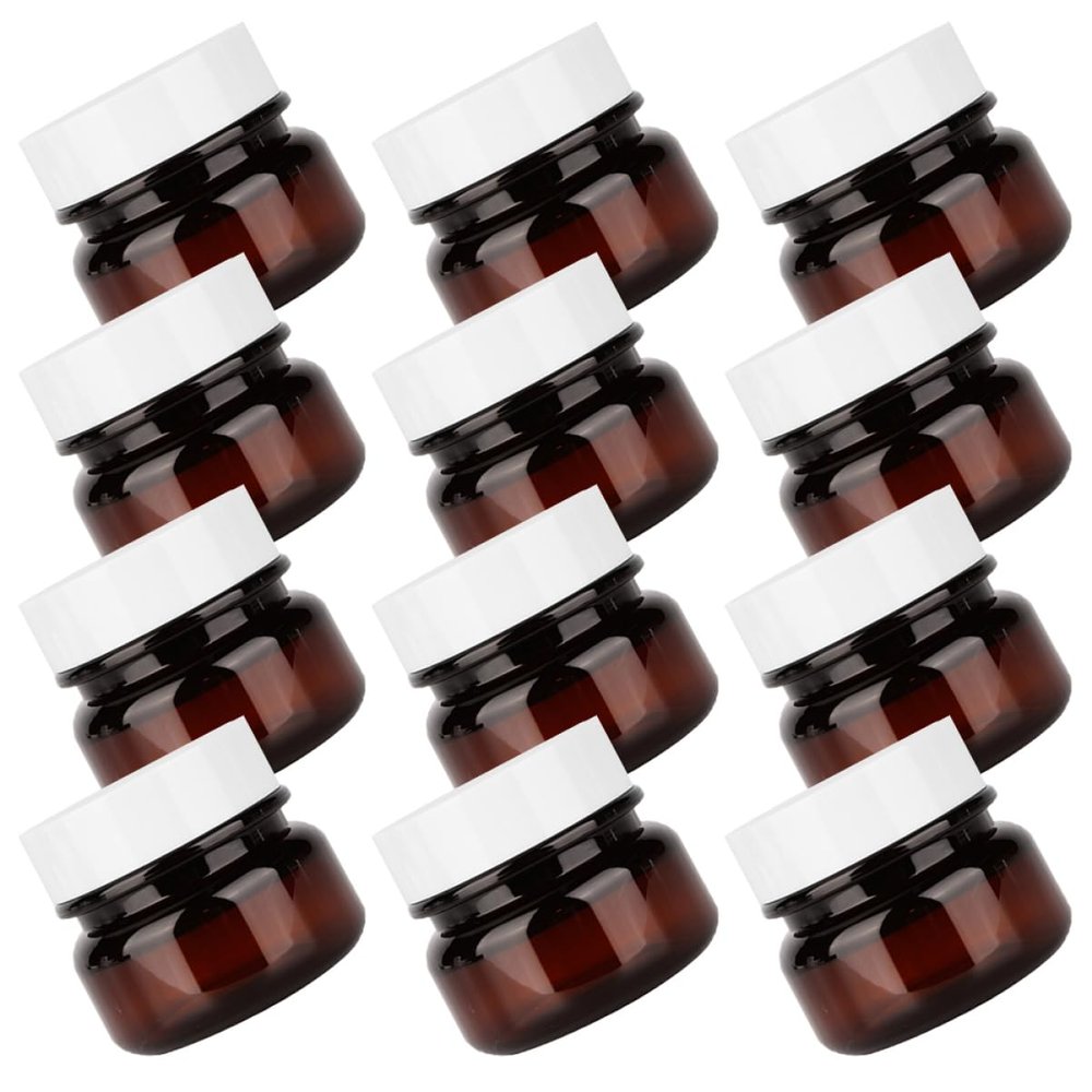 PAMINGONO Skin Care Travel Jars, 16-Pack, 30 g, PET Plastic