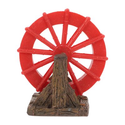 HOMOCONO Miniature Water Wheel Aquarium Decoration