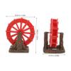 HOMOCONO Miniature Water Wheel Aquarium Decoration view 2
