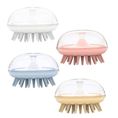 Hair Washing Brushes, 4-Piece Set, TPR and PP