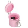 200 ml Pink Plastic Eyelash Glue Storage Container view 1