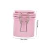 200 ml Pink Plastic Eyelash Glue Storage Container view 2