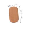 FRCOLOR Plastic and Leather-Lined Eyeglass Cases, 2-Pack, with Mirrors view 2