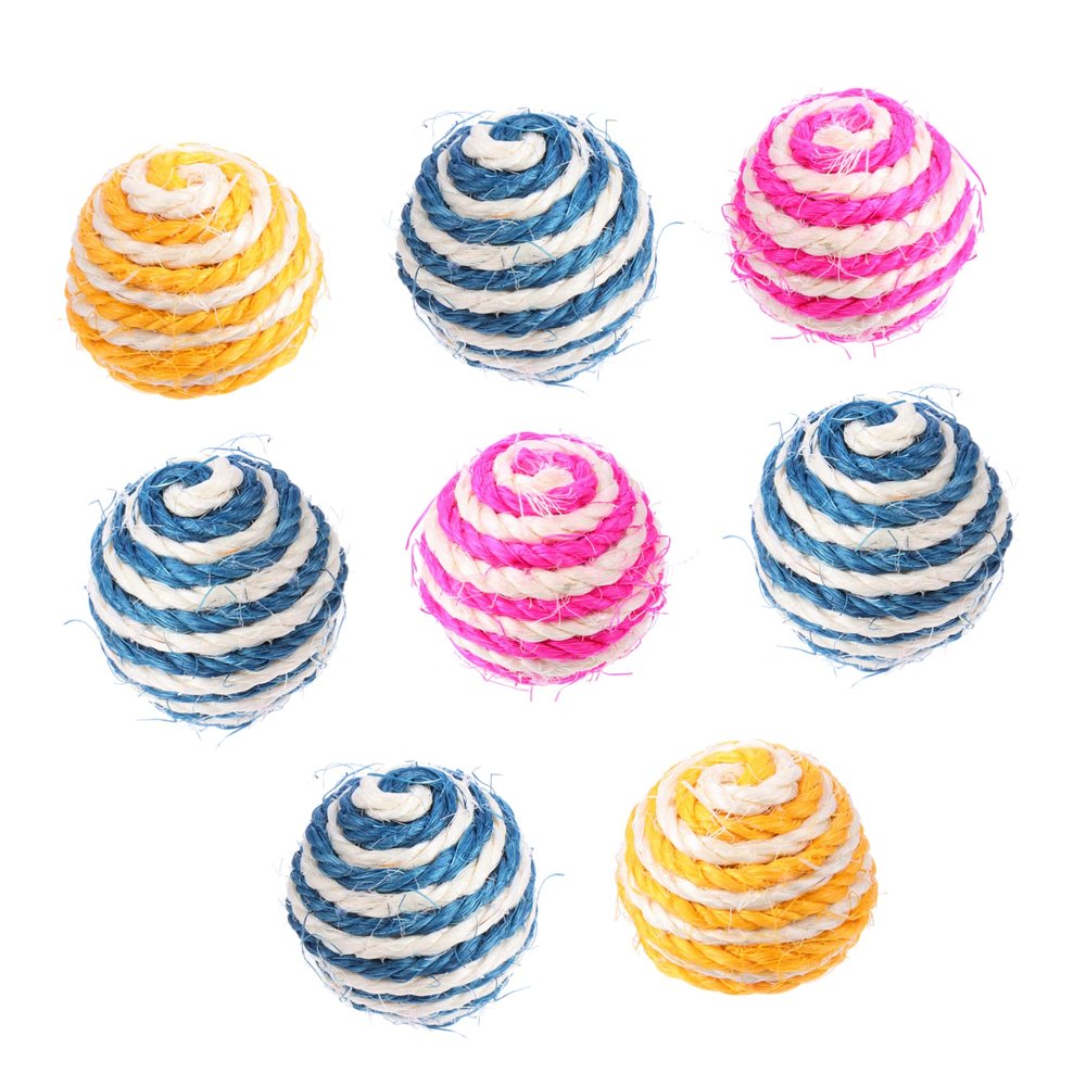8-Pack Cat Balls Toy