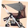 ifundom Stroller Sunshade, Strong UV Protection, Cationic Fabric, Easy to Install view 3