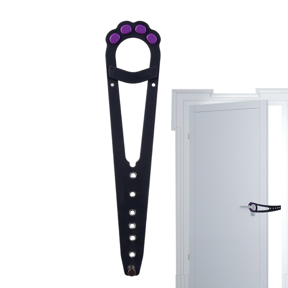 Pet Door Stopper with Cute Cat Paw