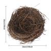 Handcrafted Woven Bird Breeding Nest House for Small Pets view 2