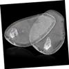 SECFOU 4-Piece Clear Silicone Forefoot Cushions for Sandals view 2