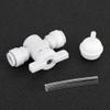 Matybobe Aquarium Plant Tank CO2 System Pro Tube, Valve, Gauge & Bottle Cap Kit for DIY view 3