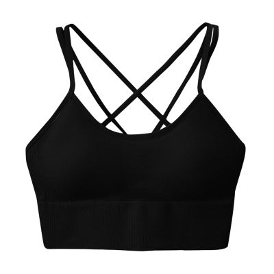 Women's Sexy Cotton Wire-Free Double-Layer Soft-Cup Bra, Soft, Comfortable, Seamless and Opaque