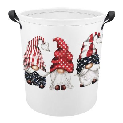 July 4th Laundry Basket, Stylish Storage Basket for Clothes and Toys, 34 x 42 cm