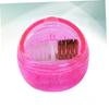 Portable Plastic Cleaning Brush Box for Nail Drill Bits view 2