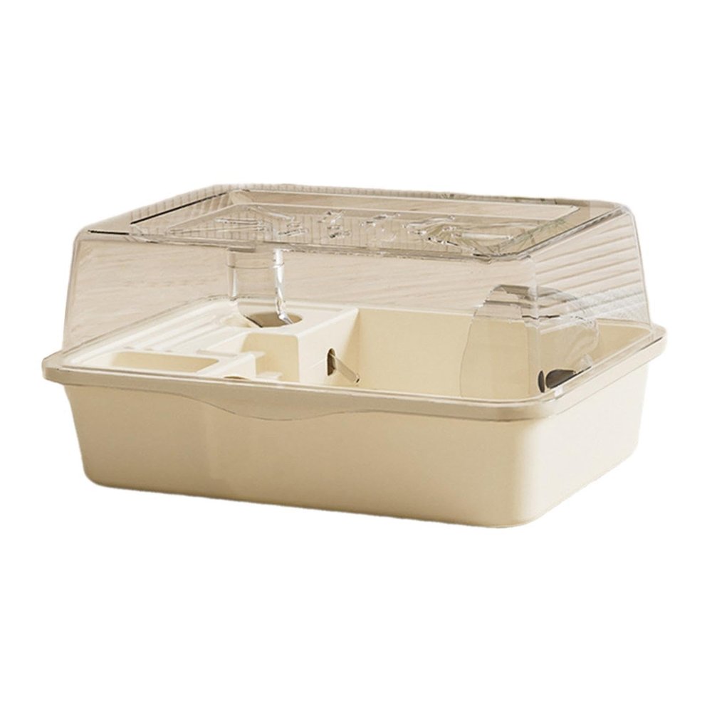 Fenteer Hamster Cage Accessory Set, Top-Opening Portable Small Animal Cage
