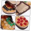 Foot Massage Slippers, 1 Pair, EVA and PVC for Home view 3