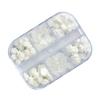 PAMINGONO White Resin Camellia Nail Charms, 1 Box view 1