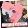Happyyami Double-Layer Guinea Pig Hideout, Colorful Hamster Hideout with Ladder view 3