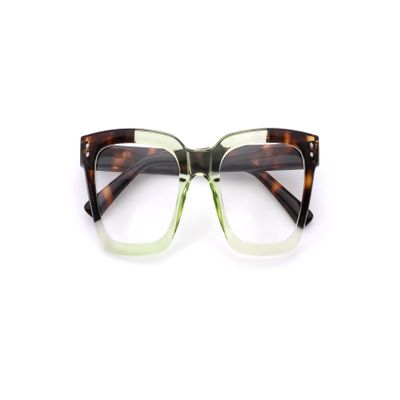 GianMarcoVenturi Ischia Reading Glasses, Green Multicolor, +2.00