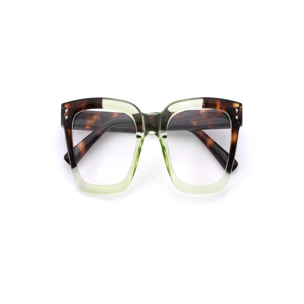 GianMarcoVenturi Ischia Reading Glasses, Green Multicolor, +2.00