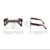 GianMarcoVenturi Ischia Reading Glasses, Green Multicolor, +2.00 view 3