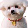 Chinese New Year Pet Collar, Cheerful Red view 1