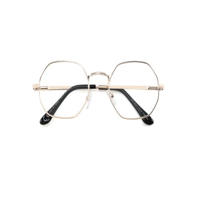 GianMarcoVenturi Perugia Reading Glasses, Gold, +2.00 Diopters