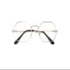 GianMarcoVenturi Perugia Reading Glasses, Gold, +2.00 Diopters view 1