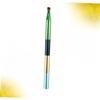 FRCOLOR Portable 4-in-1 Makeup Brush with Detachable Nylon Tip and Metal Handle view 2
