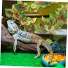 BELLIFFY Decorative Artificial Reptile Plants, 2-Piece Plastic Set view 3