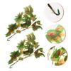 BELLIFFY Decorative Artificial Reptile Plants, 2-Piece Plastic Set view 4