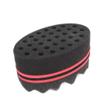 Haowul Small-Hole Hair Twist Sponge, Barber Curl Sponge Brush for Dreads and Afro Curls view 3