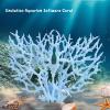 Fydun Plastic Artificial Coral Plant Decoration for Aquarium - Pink view 2