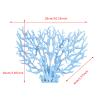 Fydun Plastic Artificial Coral Plant Decoration for Aquarium - Pink view 3