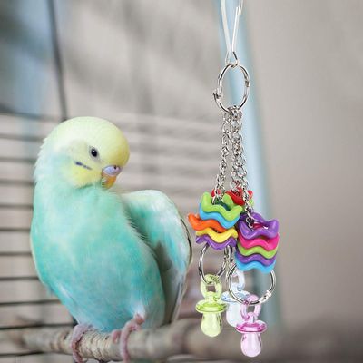 Fydun Parrot Plastic Ring Swing
