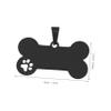 Happyyami 4-Pack Blank Dog Tags view 2