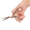 Vintage Stainless Steel Embroidery Scissors for Eyebrows, Hair, Makeup, and Crafts view 3