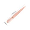 FRCOLOR 2-Piece Stainless Steel Eyebrow and Precision Tweezers with Comb End view 2