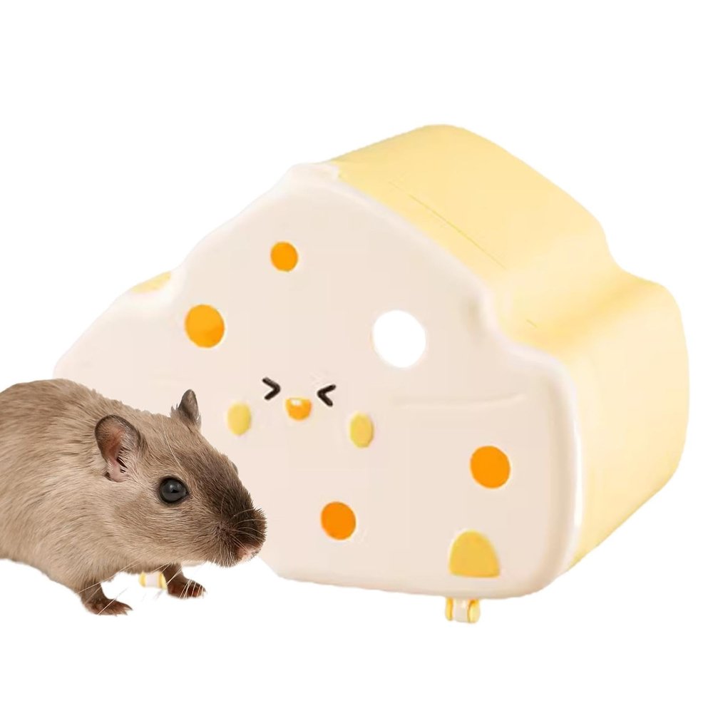 Magnetic Cheese House for Hamsters and Gerbils
