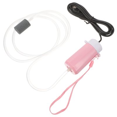 Happyyami Portable USB Aquarium Air Pump, Ultra-Quiet Compact Aerator