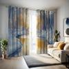 CEDNXOER Thermal Blackout Curtains, Cartoon Forest, 2-Piece Set, White, 245 x 140 cm view 4