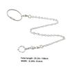 Yardwe Stainless Steel Split-Ring Bird Leg Band and Leash for Parrots view 2