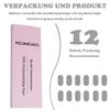 Colorful Clip-In Hair Extensions, Gray, 12 Pieces view 2