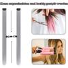 Colorful Clip-In Hair Extensions, Gray, 12 Pieces view 3