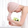 UYFRD Microfiber Hair Drying Cap, Turban, Pink view 3