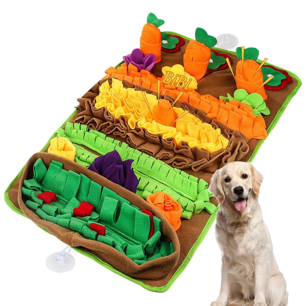 Slow Feeder Mat, Dog Snuffle Mat, Anti-Choking Mat for Slow Eating