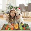 Slow Feeder Mat, Dog Snuffle Mat, Anti-Choking Mat for Slow Eating view 2