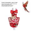 Akozon Bird Diaper, Cotton Cloth, Washable Parrot Flight Suit view 2