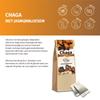 Chaga Mushroom with Jasmine Flowers, 60 x 1 g Bags, Wild-Harvested, Gently Dried, Vegan, with Recipe Booklet view 3