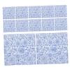 Blue Retro Paper Table Napkins, 20 Count, for Parties view 1