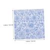Blue Retro Paper Table Napkins, 20 Count, for Parties view 2