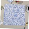 Blue Retro Paper Table Napkins, 20 Count, for Parties view 4